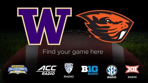 what radio station is the auburn washington game on|college football radio broadcasts.